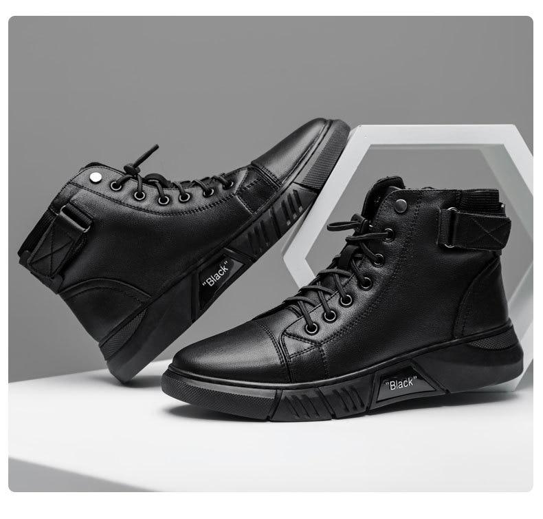Chaussures en cuir de qualité pour hommes(Livraison gratuite)