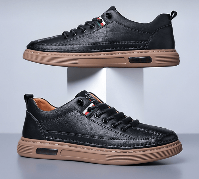 VINNY | Baskets décontractées en cuir véritable - offre limitée