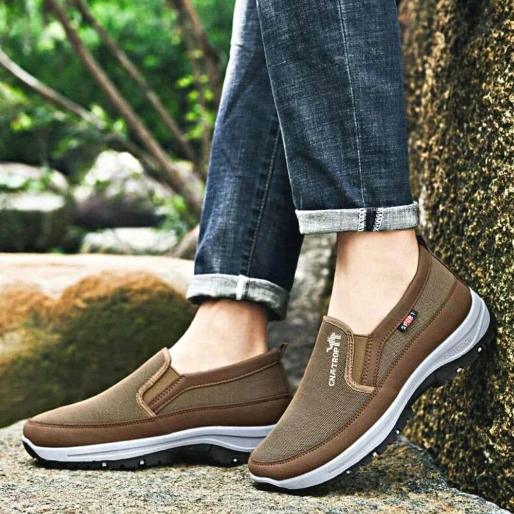 OrthoSport - Chaussures de marche à confort orthopédique homme