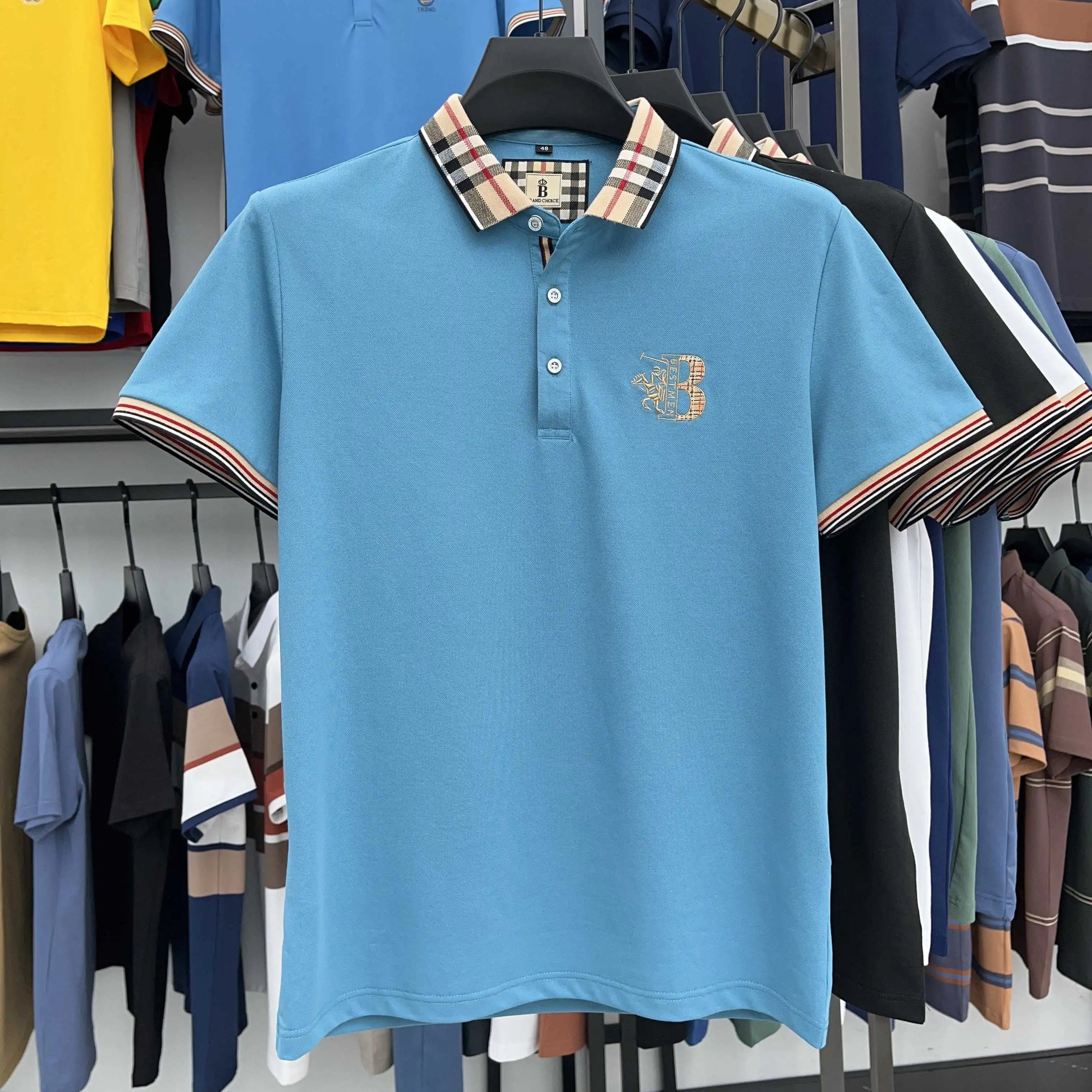 Polo Brodé Bestmen – L'élégance dans chaque détail