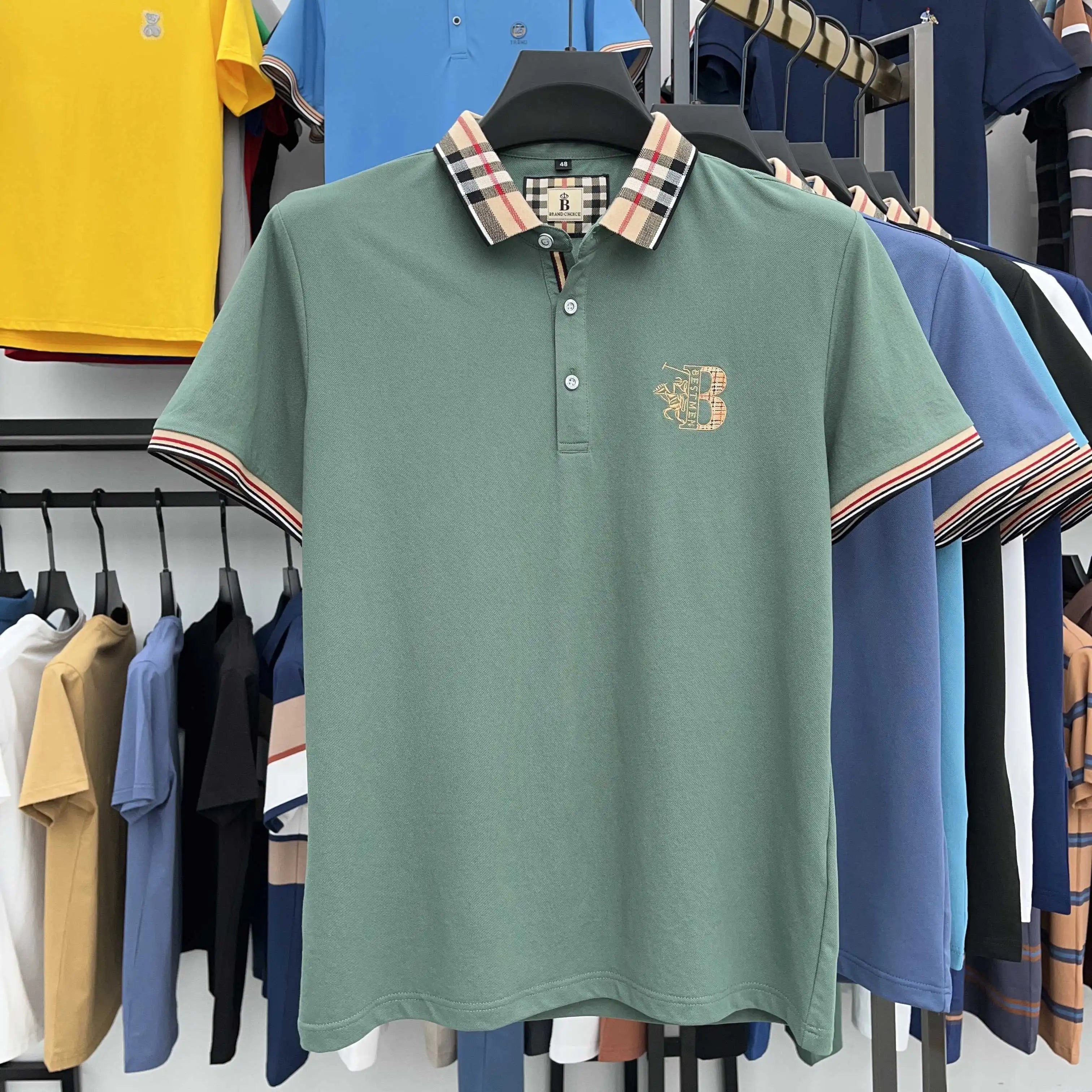Polo Brodé Bestmen – L'élégance dans chaque détail