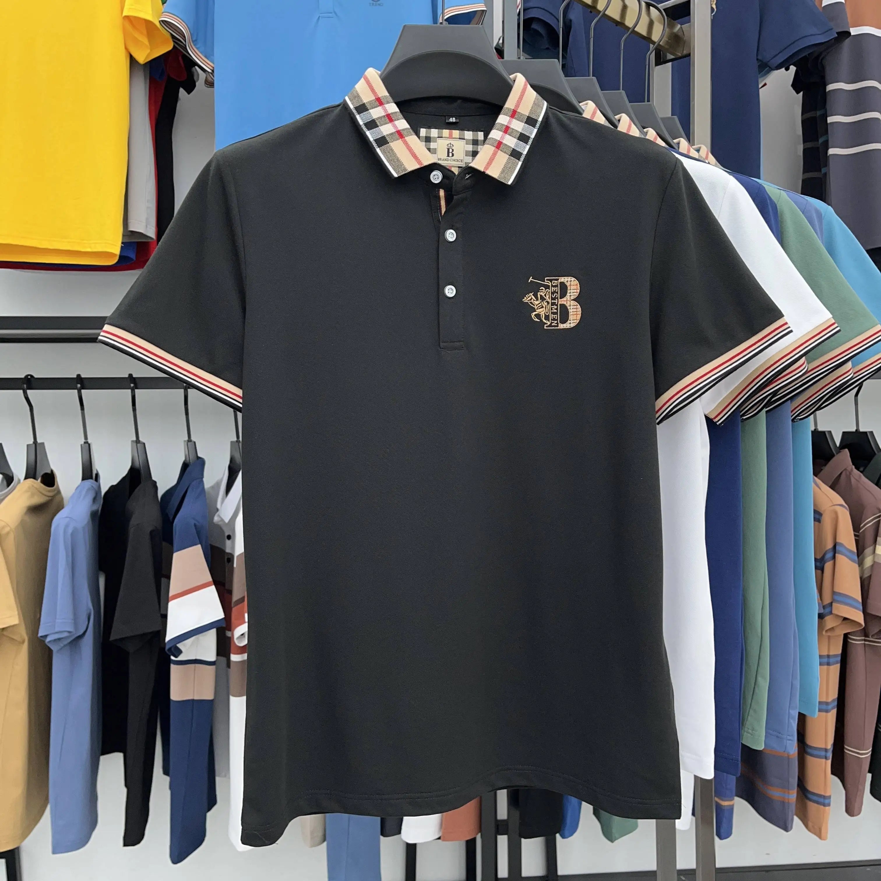 Polo Brodé Bestmen – L'élégance dans chaque détail
