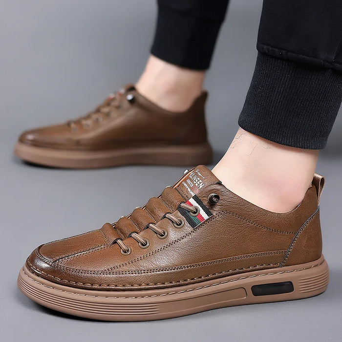 VINNY | Baskets décontractées en cuir véritable - offre limitée