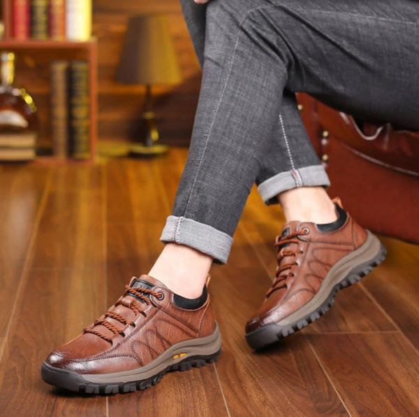 Chaussures en Cuir Véritable Faites à la Main [PROMOTION FÊTE DES PÈRES]