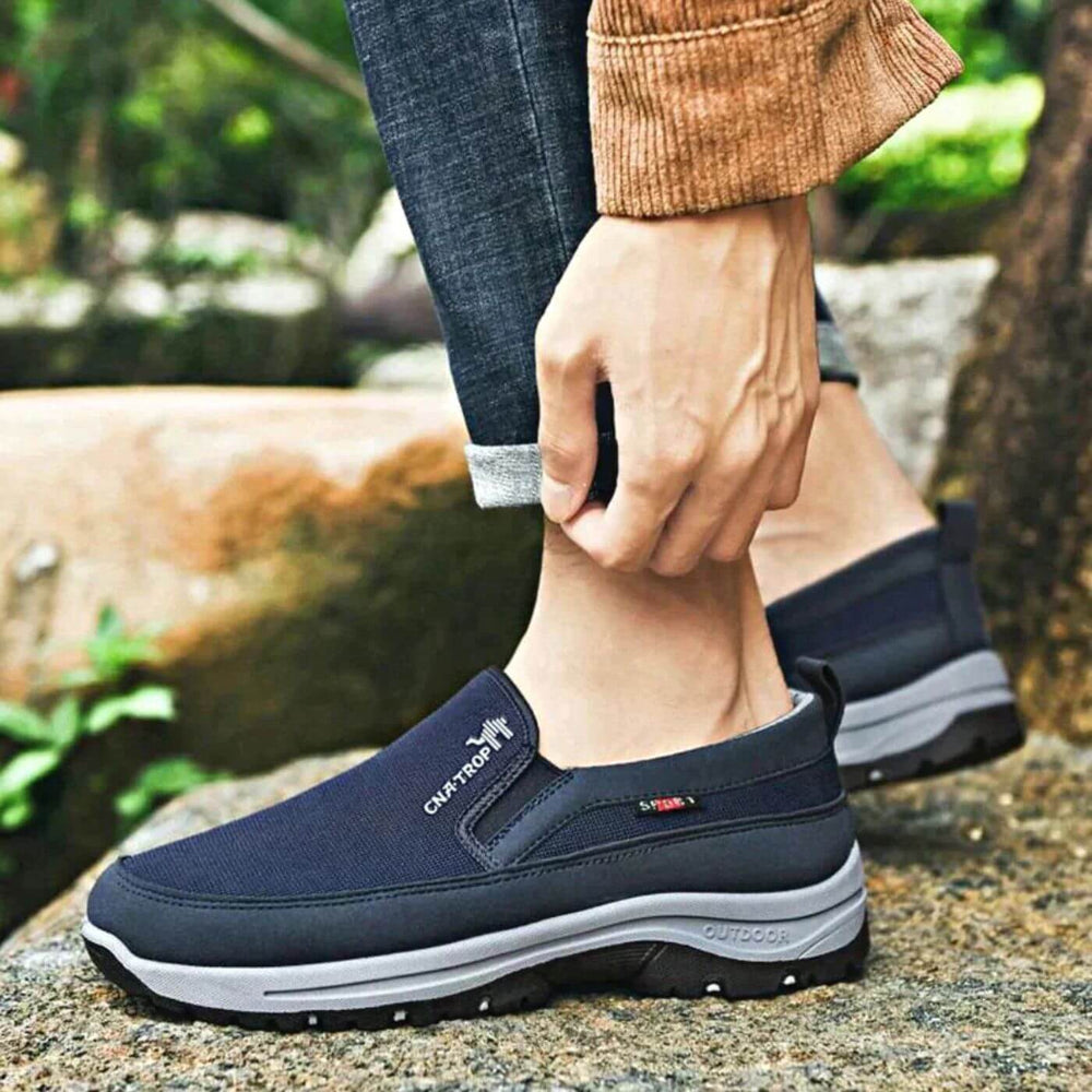 OrthoSport - Chaussures de marche à confort orthopédique homme