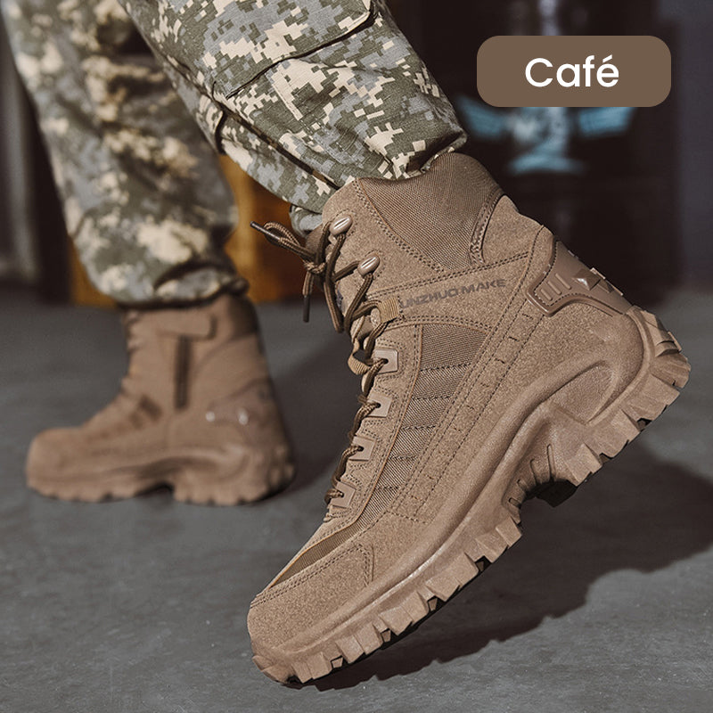 Livraison gratuite🎁Bottes de combat de travail anti-perforation imperméables pour hommes (amélioration de la durabilité)