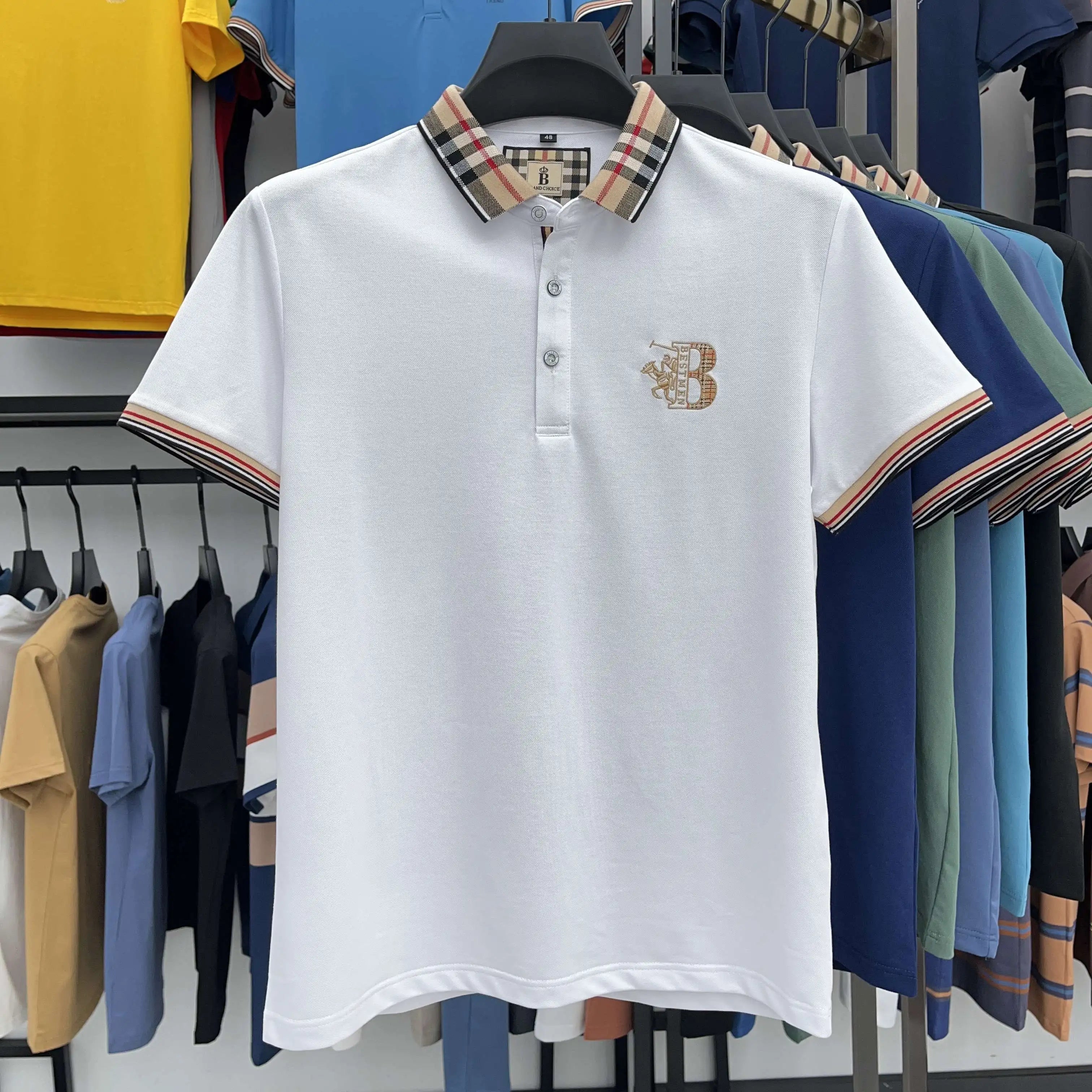 Polo Brodé Bestmen – L'élégance dans chaque détail